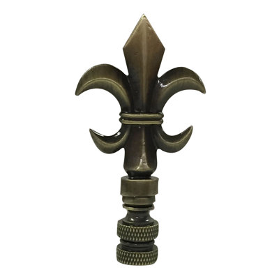 Fleur De Lis Lamp Finial