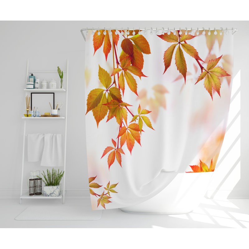 Carlstrom Polyester Shower Curtain, 168cm H x 168cm W