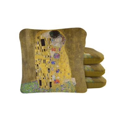 The Kiss par Gustav Klimt Sacs Synergy Pro Cornhole