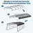 13x26 FT  Outdoor Carport Metal Car Port Canopy with Reinforced Base and Galvanized Steel Roof, Heavy Duty Garage Car Shelter Shade for SUV, Truck, Boats-124426251