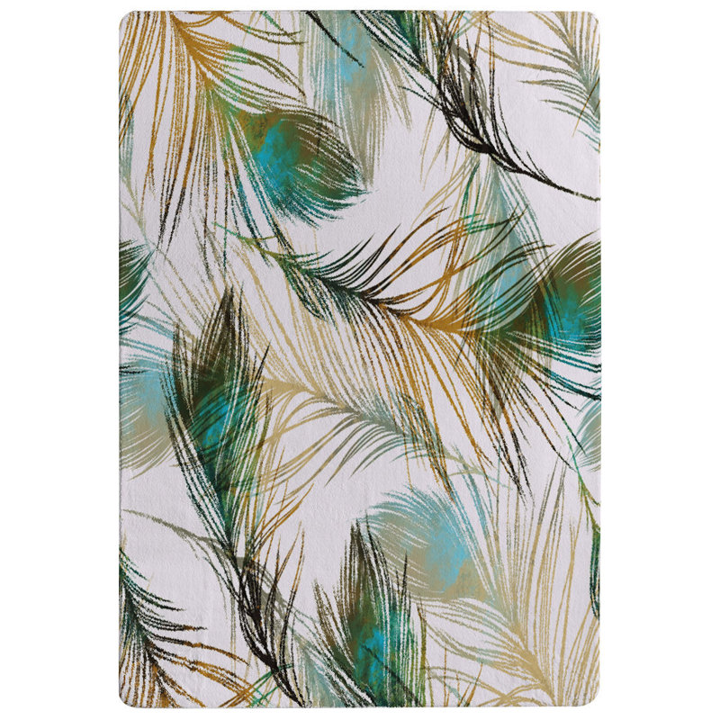 Hammons Shag Area Rug, Rectangle 80 x 150cm