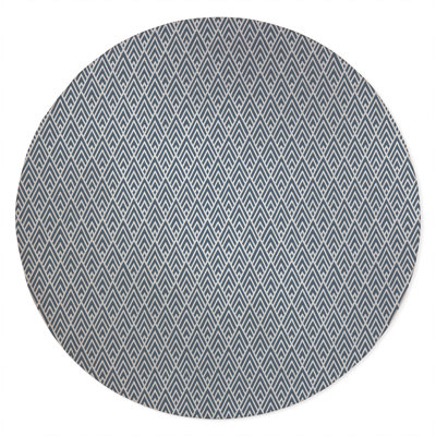 Chevron Spike Non-Slip Outdoor Rug