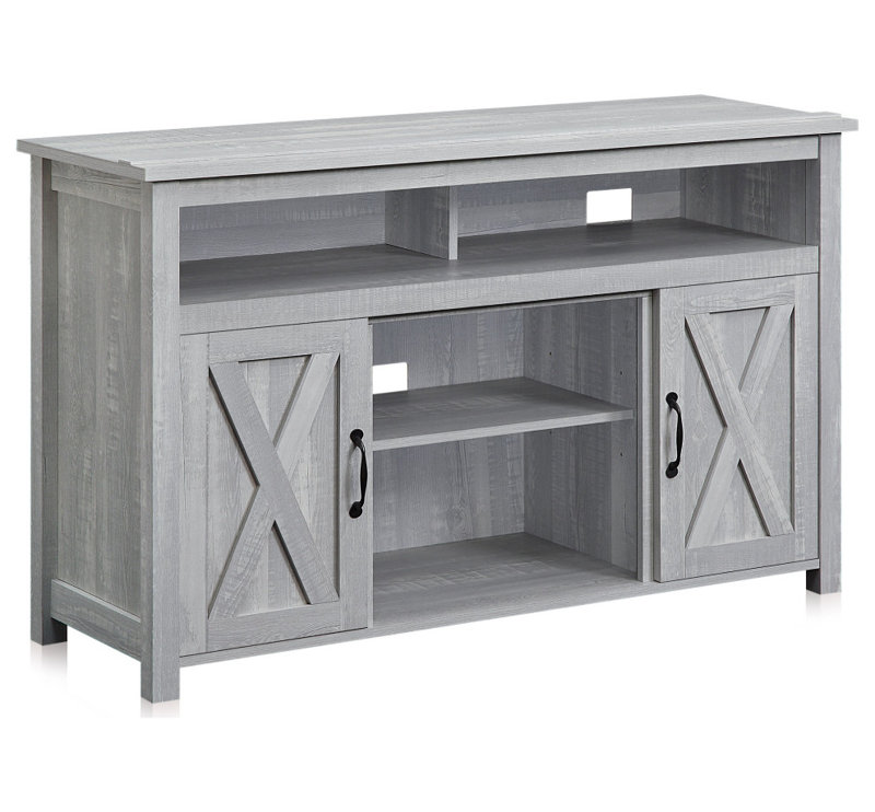 Meuble télé Bolton l 47,65 po, Gris pierre