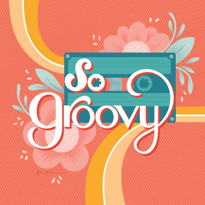 So Groovy I by Gia Graham - Wrapped Canvas Print