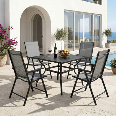 Outdoor dining table set
