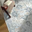 Roehit Oriental Performance Machine Washable Blue / Beige / Cream / Ivory Area Rug-410004744