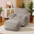 Compression Large Faux Fur Memory Foam Filled Bean Bag Chair For Adults And Kids-105318115