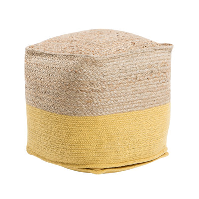 Arkose 44cm Wide Square Pouf Ottoman