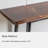 Retro And Simple Solid Wood Rectangular Bar Table