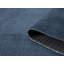 Taeler Washable Modern Living Room Rug Polyester Plain - Anti-Slip Felt Backing Carpet Bedroom-Hallway, Navy-1904294086