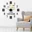 Metal Wall Clock