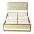 Sheila Upholstered Platform Bed with Velvet Tufted Headboard-810009474-815495200