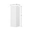 Armoire murale facile à assembler 15 po x 12 po x 42 po Camlock
