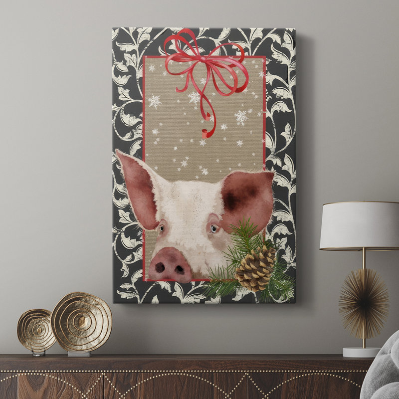 County Christmas Farm II - galerie sur mesure, H 27 po x l 18 po