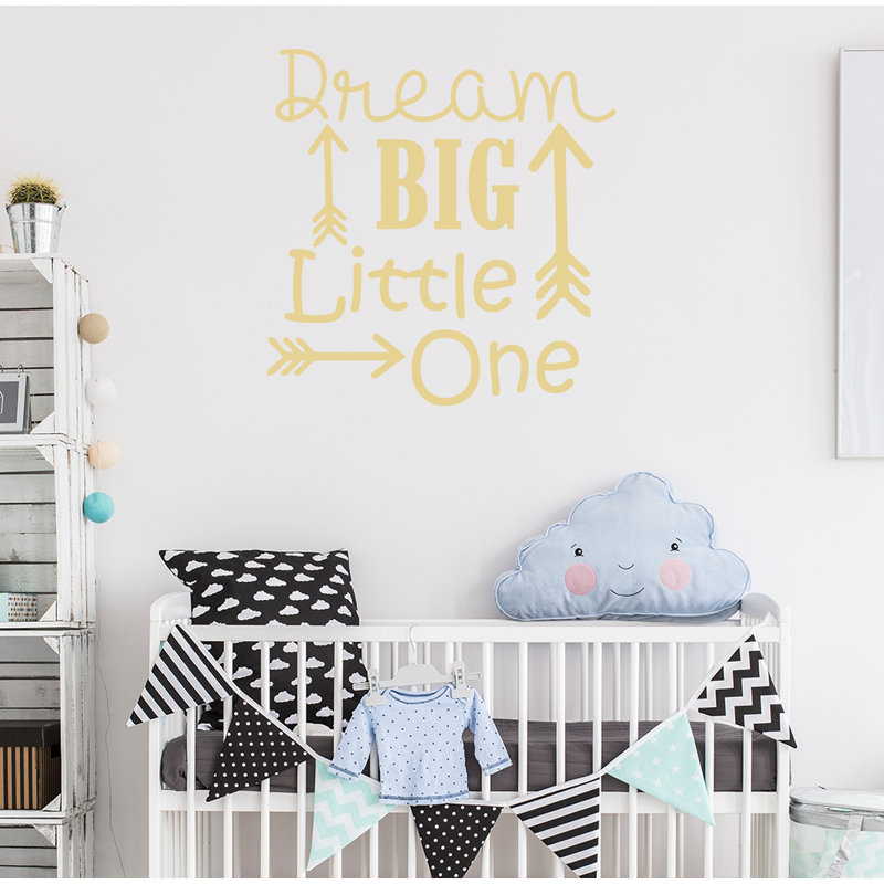 Décalcomanie murale big little rêve Baumeister, Crème