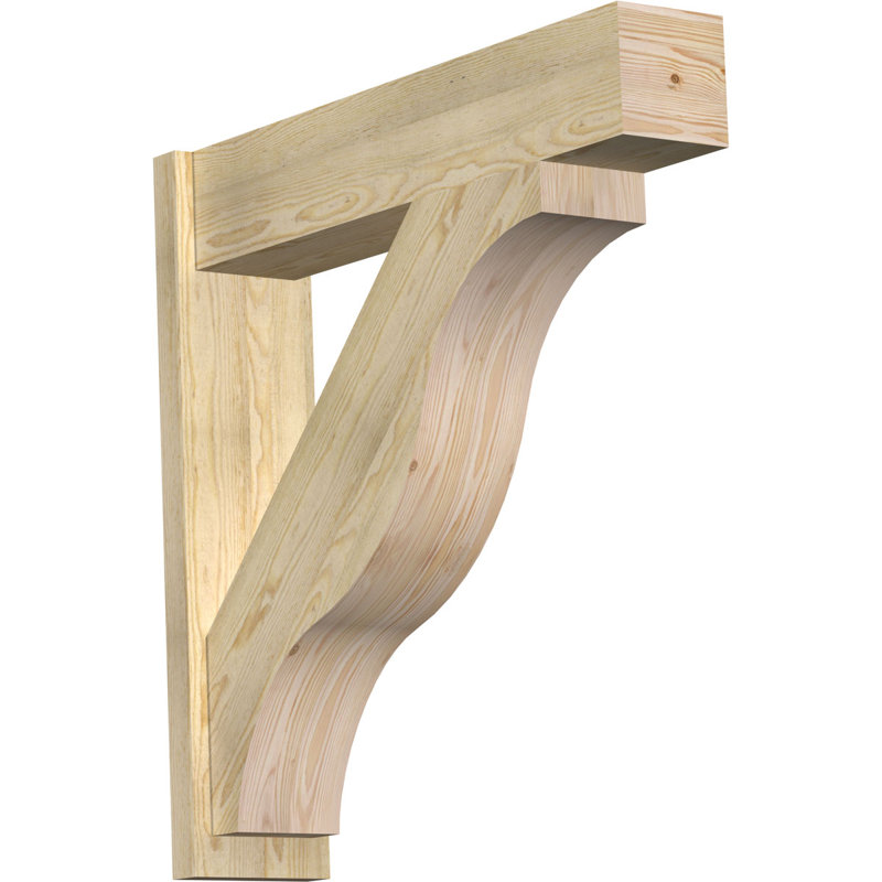 Jeu de blocs Funston, 8" W Douglas Fir (Rough Sawn), P 36 po x H 36 po