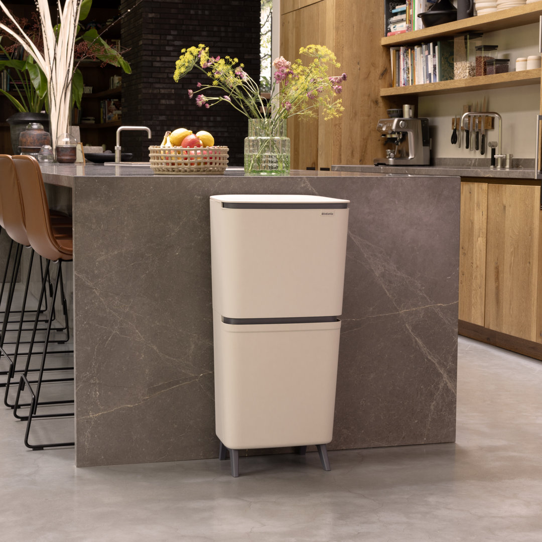 Brabantia Sortup Recycle Bin Hi, 25+10+10 Litre