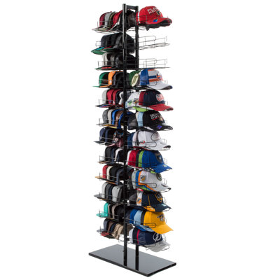 Porte-chapeau de sol noir 73 po x 240 po H 73 po x l 12,25 po