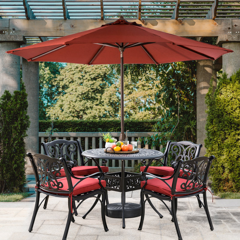 Parasol de marché Essa, Vin rouge