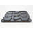 LloydPans Kitchenware 12.88 by17.88 Inch 9-Cavity Irregular Egg Pan - DK