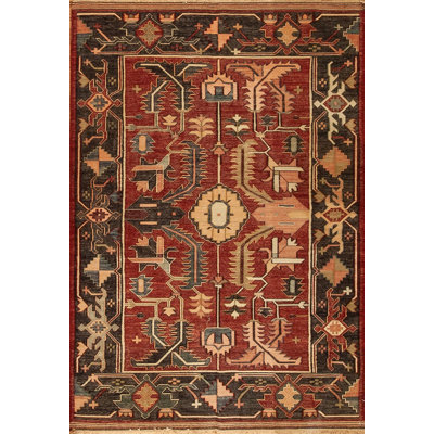 Discovery Hand Knotted Wool Area Rug