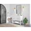Meuble-lavabo simple avec plateau Catalina 42
