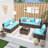 6 - Person Outdoor Seating Group With Cushions-1654438907