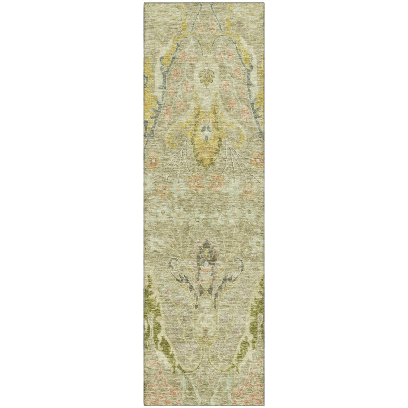 Premium Machine Washable Mayfield AMF1932 Modern Rug, Runner 2'3" x 7'6"
