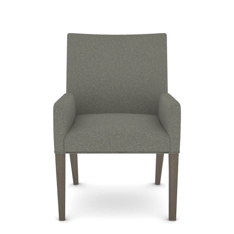 Axis Upholstered Arm Chair, Hampton, Nomad Slate
