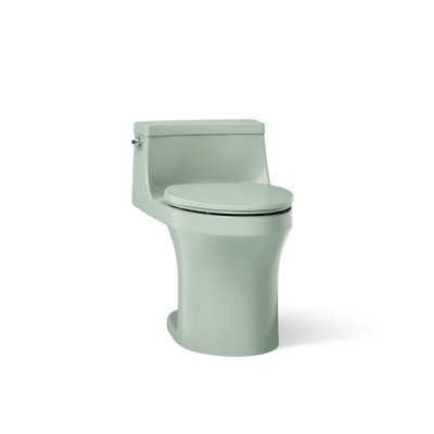 San Souci™ 1.28 GPF Elongated One-Piece toilet (Seat Included)