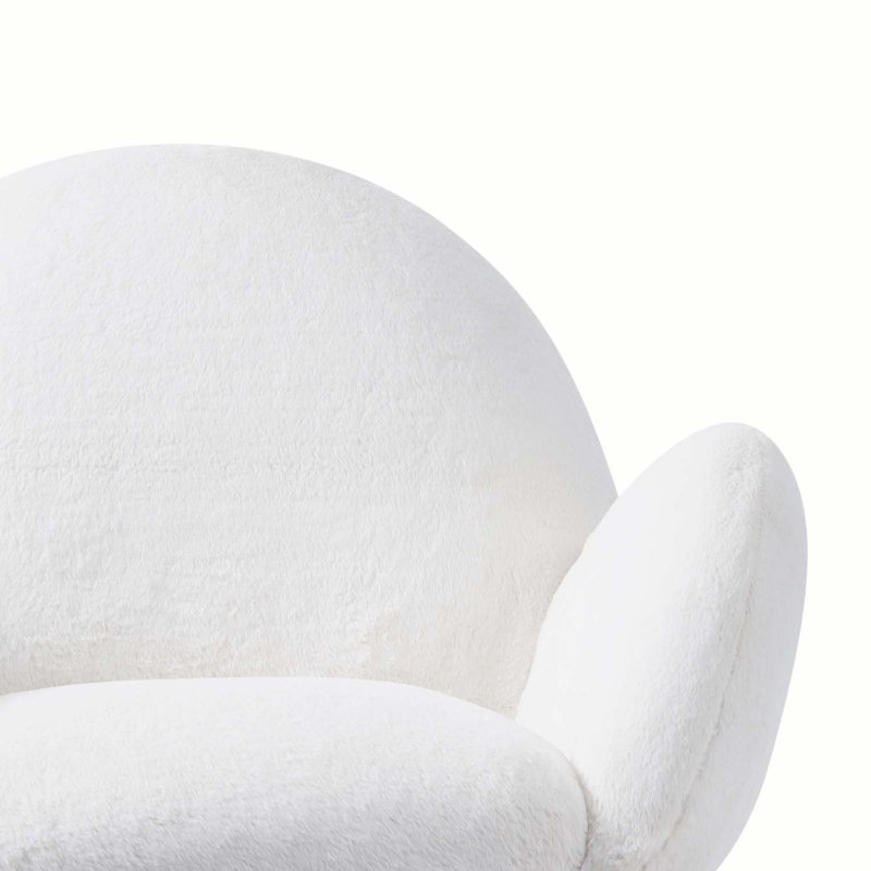 Chaise d'appoint en bois massif Linsdey