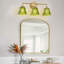 Luminaire de meuble-lavabo rétro, 3 lumières avec abat-jour en cristal rose, rétro-1570809189-1570809188