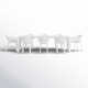 Farrah Rectangular 8 - Person Outdoor Dining Set