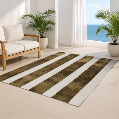 Tapis d'intérieur et d'extérieur à carreaux gris