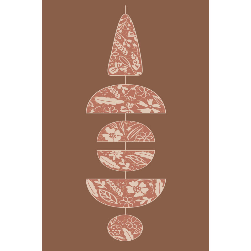 Moon Chime II by Melissa Wang - Wrapped Canvas Print, 91cm H x 61cm W x 3.8cm D