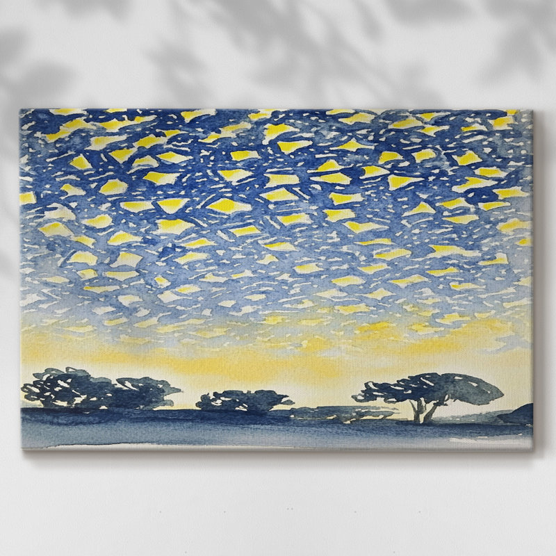 Paysages série XLIV - Cavas enveloppés de galerie, 12 x 18