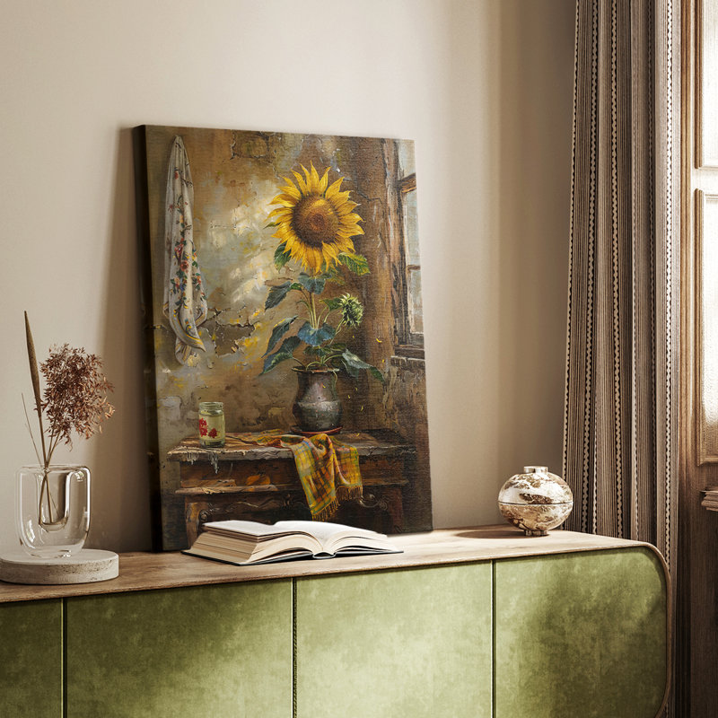 FLORAL Series DVII - Gallery Cavas, H 18 po x l 12 po