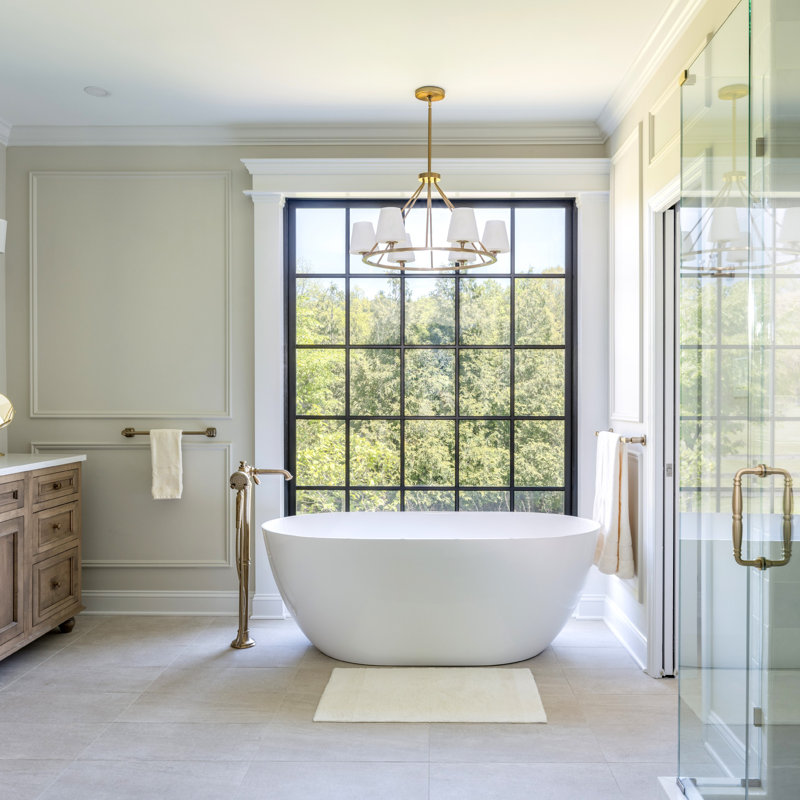 Lane 6 - Light Dimmable Wagon Wheel Chandelier, Gold