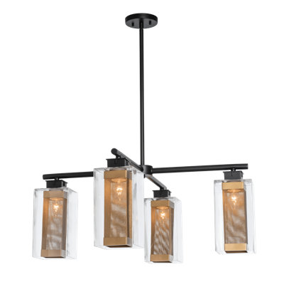 Lustre d'extérieur 4 lumières Polaris