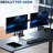 Mechanical Arm Dual Monitor Desk Mount