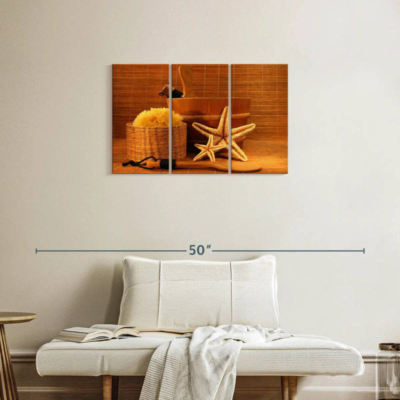 Sauna Essentials, 20" H x 33" W