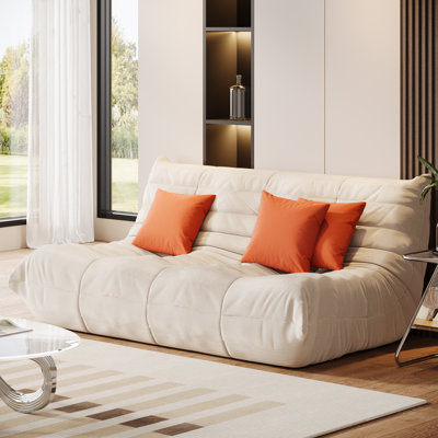 Corduroy Bean Bag Folding Sofa Bed