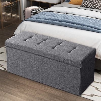 Hettick Upholstered Ottoman