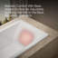 Baignoire à massage à bulles d'air rectangulaire 66 po x 36 po avec évier et drain réversible-51704319