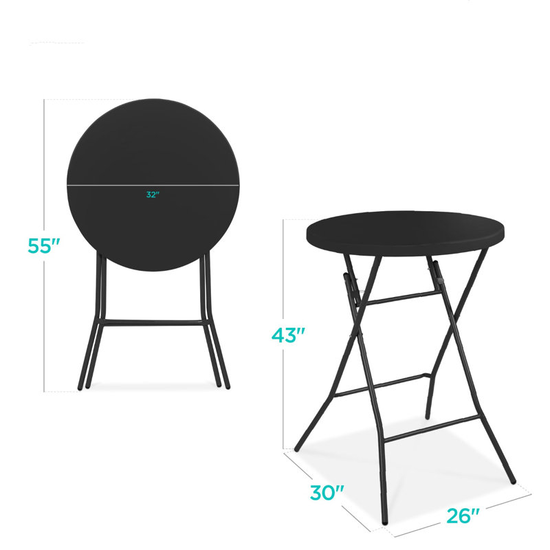 Table pliante, table ronde