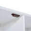 Armoire de rangement pour salle de bain avec portes et tiroirs, plusieurs espaces de rangement, style autoportant, tablettes ouvertes, tablettes réglables