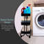39cm W Metal Shelving Unit with Wheels-98188013