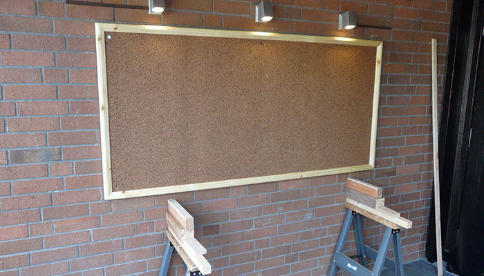 Pinnwand selbsgemacht Handwerk