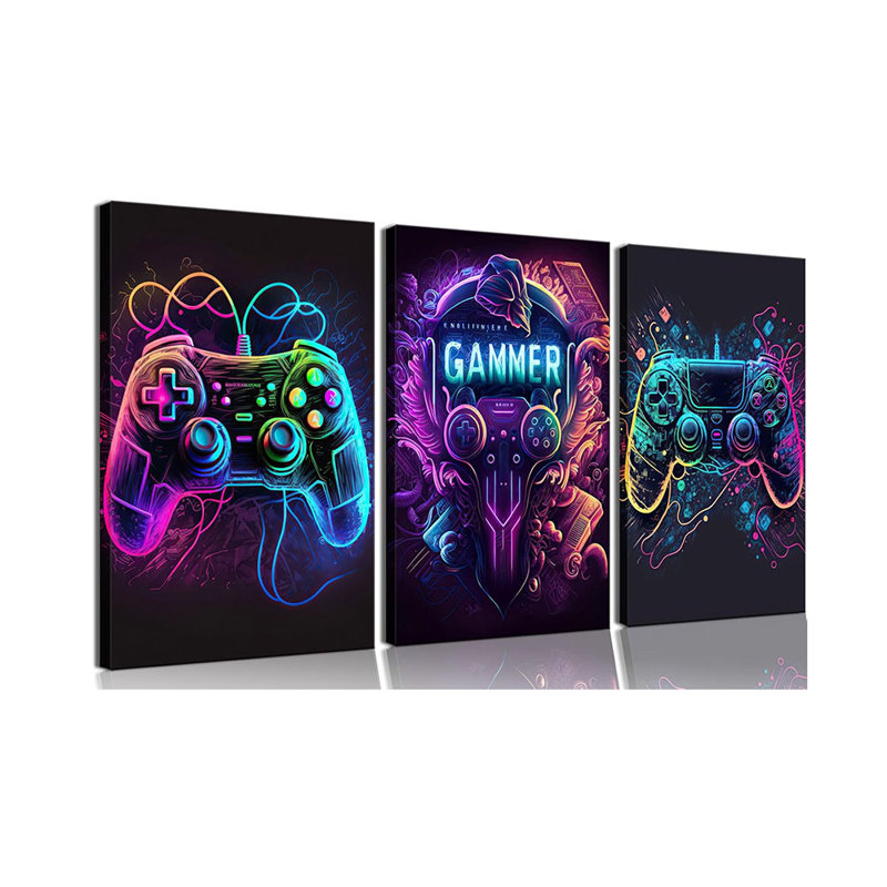 Framed Wall Art on Canvas, 30 cm H x 40 cm W