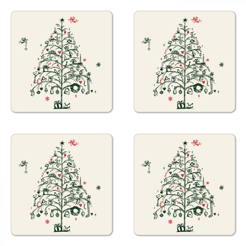 Sous-verre de noël